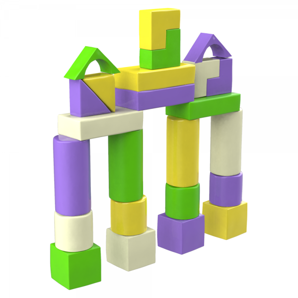 Builder-3 Mini KIDIGO soft construction set