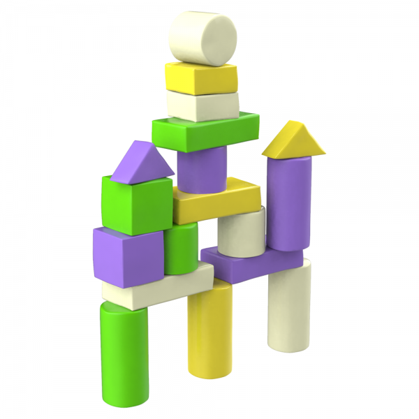 Builder-4 Mini KIDIGO soft construction set