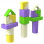 Builder-7 Mini KIDIGO soft construction set