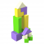 Builder-8 Mini KIDIGO soft construction set