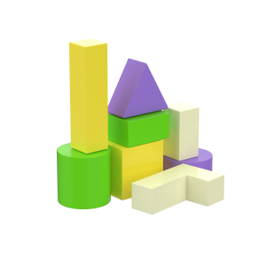 Конструктор Игра 8 элементов KIDIGO