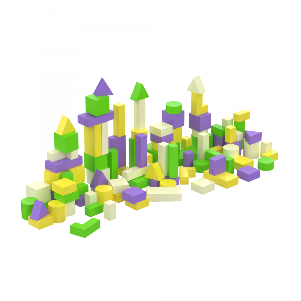Play 100-piece construction set KIDIGO