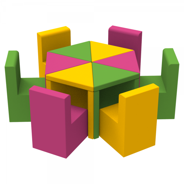 KIDIGO Flower Children's Furniture Set