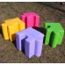 KIDIGO Puzzle Kids' Pouf Set