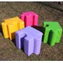 KIDIGO Mosaic Kids' Pouf Set