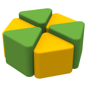 KIDIGO Clover Kids' Pouf Set
