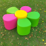 KIDIGO Flower Kids' Pouf Set