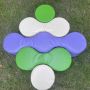 KIDIGO Zigzag Kids' Pouf Set