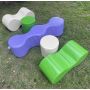 KIDIGO Zigzag Kids' Pouf Set
