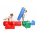 KIDIGO Soft Balance Log, 2.4x0.5x0.45 m