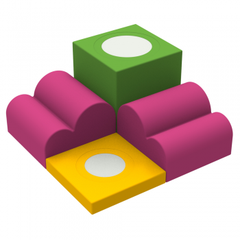 Ігровий набір Mini Mirror Softscapes KIDIGO