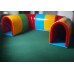 Модульний набір Лабіринт KIDIGO, тунель для лазіння 2,8×2×0,79 м