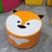 Пуф «Лисичка» KIDIGO, 0,4×0,4×0,24 м