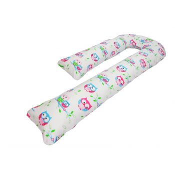 Pregnancy pillow J-shaped Owl (with pillowcase) KIDIGO