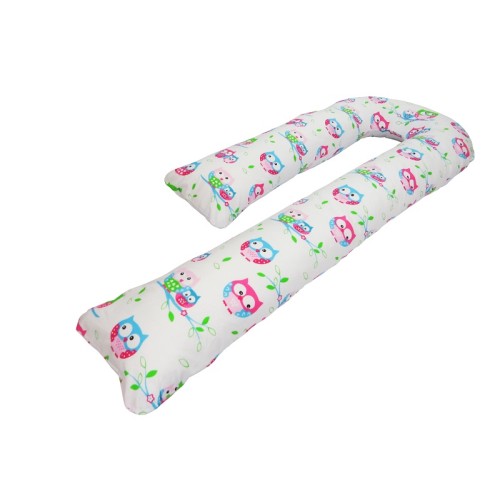 Pregnancy pillow J-shaped Owl (with pillowcase) KIDIGO