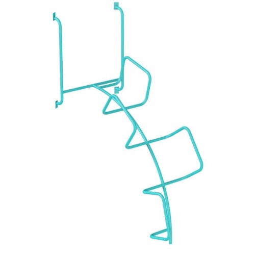 Portal-shaped climbing frame