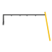 Add-on double metal swing