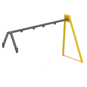 Add-on double metal swing