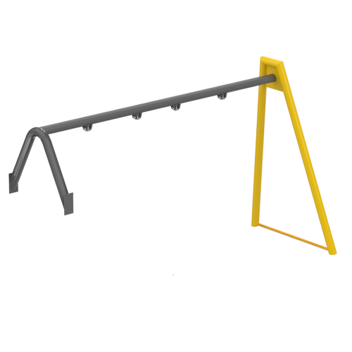 Add-on double metal swing