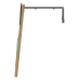 Add-on swing made of laminated beam