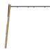 Add-on double swing made of laminated beam