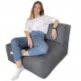 Безкаркасний модульний диван Блек Прямий TIA-SPORT