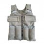 TIA-SPORT weighted sensory vest, gray