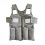 TIA-SPORT weighted sensory vest, gray