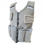 TIA-SPORT weighted sensory vest, gray