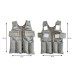 TIA-SPORT weighted sensory vest, gray