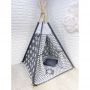 Вігвам будиночок 110x110x155 см TIA-SPORT