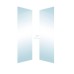 TIA-SPORT acrylic mirrors for bubble columns h-150 cm, 2 pcs