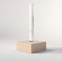 TIA-SPORT bubble column with square pouf, h-175 cm