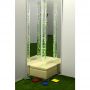 TIA-SPORT bubble column with square pouf, h-175 cm