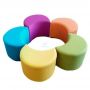 TIA-SPORT Rainbow children's pouf set