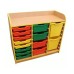 TIA-SPORT School-Garden 104 kids storage unit for schools and kindergartens