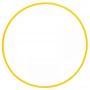 TIA-SPORT solid gymnastic hoop, 55 cm diameter