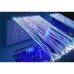 TIA-SPORT Large fibre-optic light curtain wall