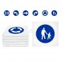 Подушки сиденья ПДД Предписывающие Знаки TIA-SPORT