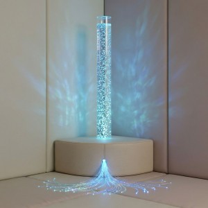 Бульбашкова колона кутова з пучком фіброоптики h-175 см TIA-SPORT