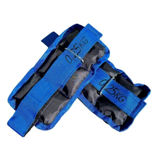 Утяжелители-манжеты для рук и ног 2*0,25 кг G8833-0.5BL TIA-SPORT