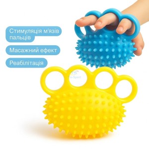 Сенсорний м'ячик Їжачок Сили TIA-SPORT