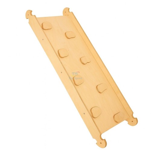 TIA-SPORT wooden straight climbing slide