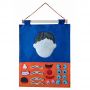 TIA-SPORT Emotional Face emotions learning set (felt board with velcro elements)