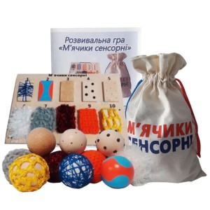 Розвивальна гра Сенсорні м'ячики TIA-SPORT