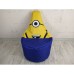 TIA-SPORT Minion beanbag chair (100×90 cm)