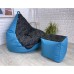 TIA-SPORT Print Mix XXL Pear Chair 140x100 cm