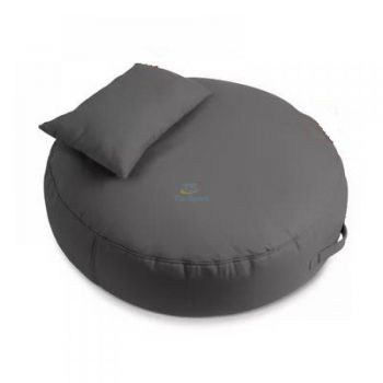TIA-SPORT Pill beanbag chair with pillow (120×120×30 cm)