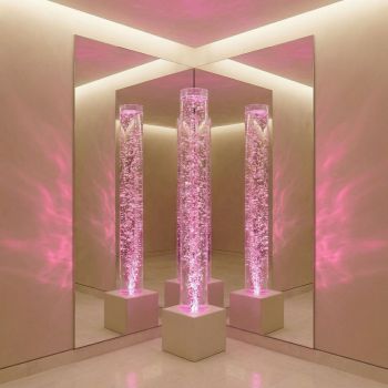TIA-SPORT bubble column on a stand for sensory rooms (h-220 cm)