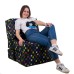 TIA-SPORT Print foam-filled frameless folding chair-bed (210×80 cm)